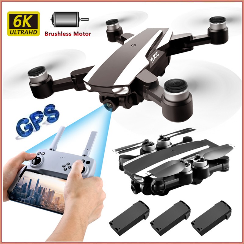 S105 GPS Drone 6K/4K HD Camera 5G WiFi FPV Remote Long Distance Brushless Quadcopter RC Drones