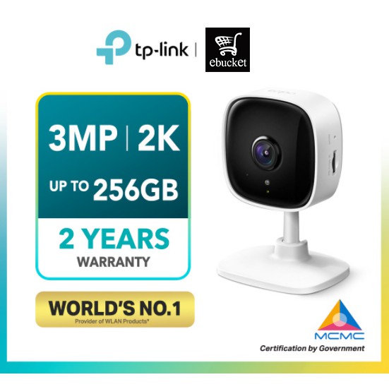 TPLink Tapo C110 3MP 2K Resolution CCTV WIFI Camera with