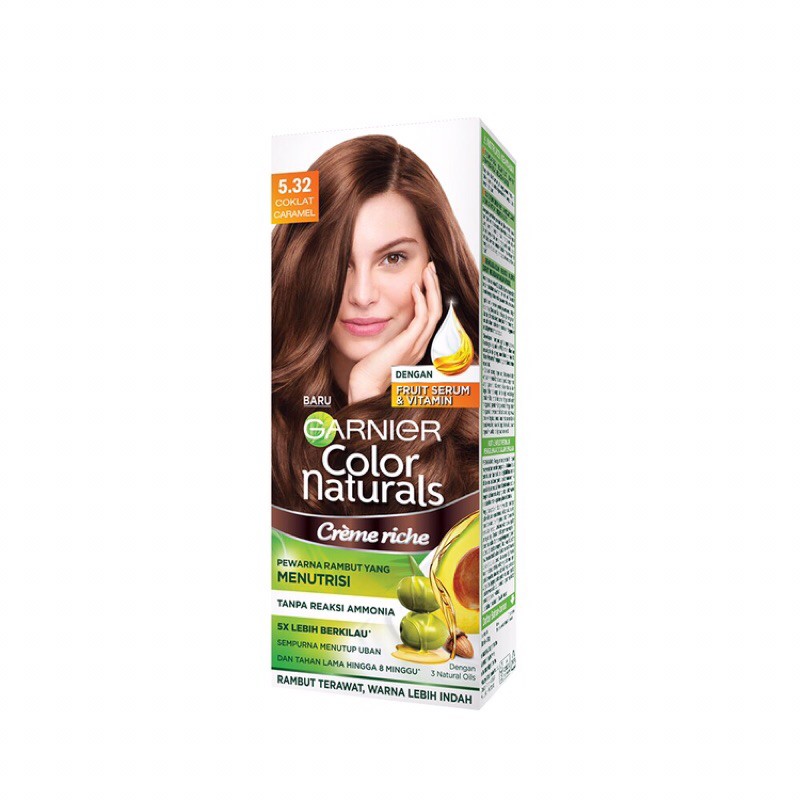Box And Sachet Variants Golden Brown/Caramel Brown Garnier Hair Color For Women | Shopee Malaysia