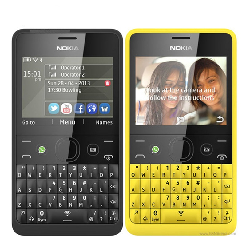 Ready Stock Original Nokia 210 GSM 2.4`Dual SIM Cards MP QWERTY