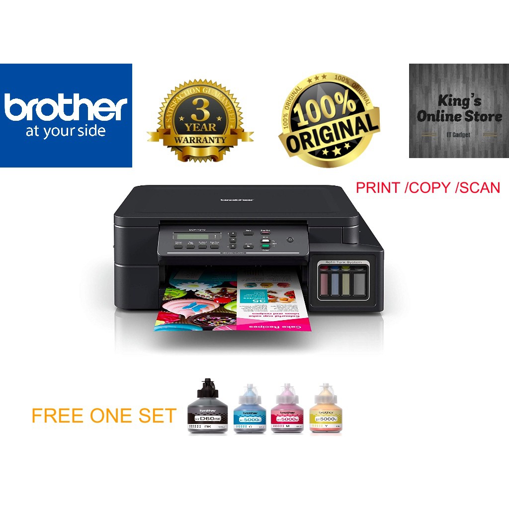 BROTHER DCPT310 INK TANK SYSTEM PRINTER Shopee Malaysia