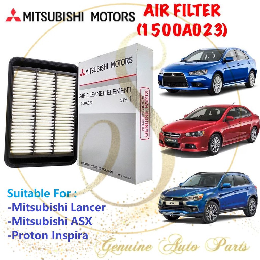 (100 ORIGINAL) MITSUBISHI MOTOR ENGINE AIR FILTER MITSUBISHI LANCER