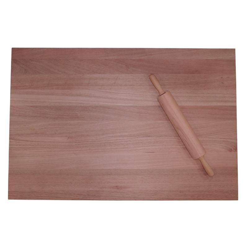 JAYA MATA (JM596) 36"X24"X1" LARGE WOODEN PASTRY BOARD / DOUGH ROLLING