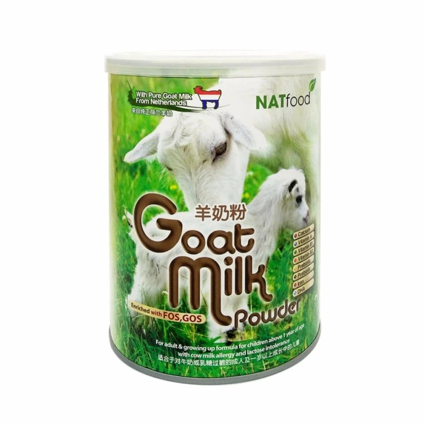 Natfood Goat Milk Powder 400g (Enriched with FOS, GOS) Shopee Malaysia