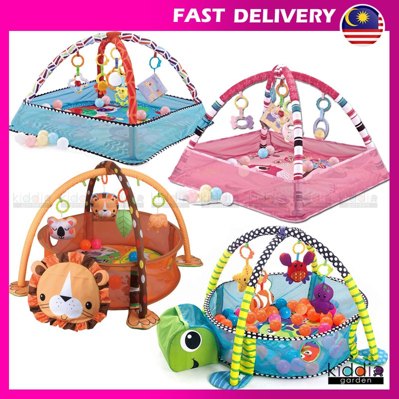 Baby Activity Play Gym Foldable Play Mat with Free Balls Baby PlayMat