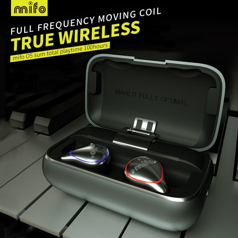Mifo O5 Plus Bluetooth 5.0 Earphones Wireless headset Mic