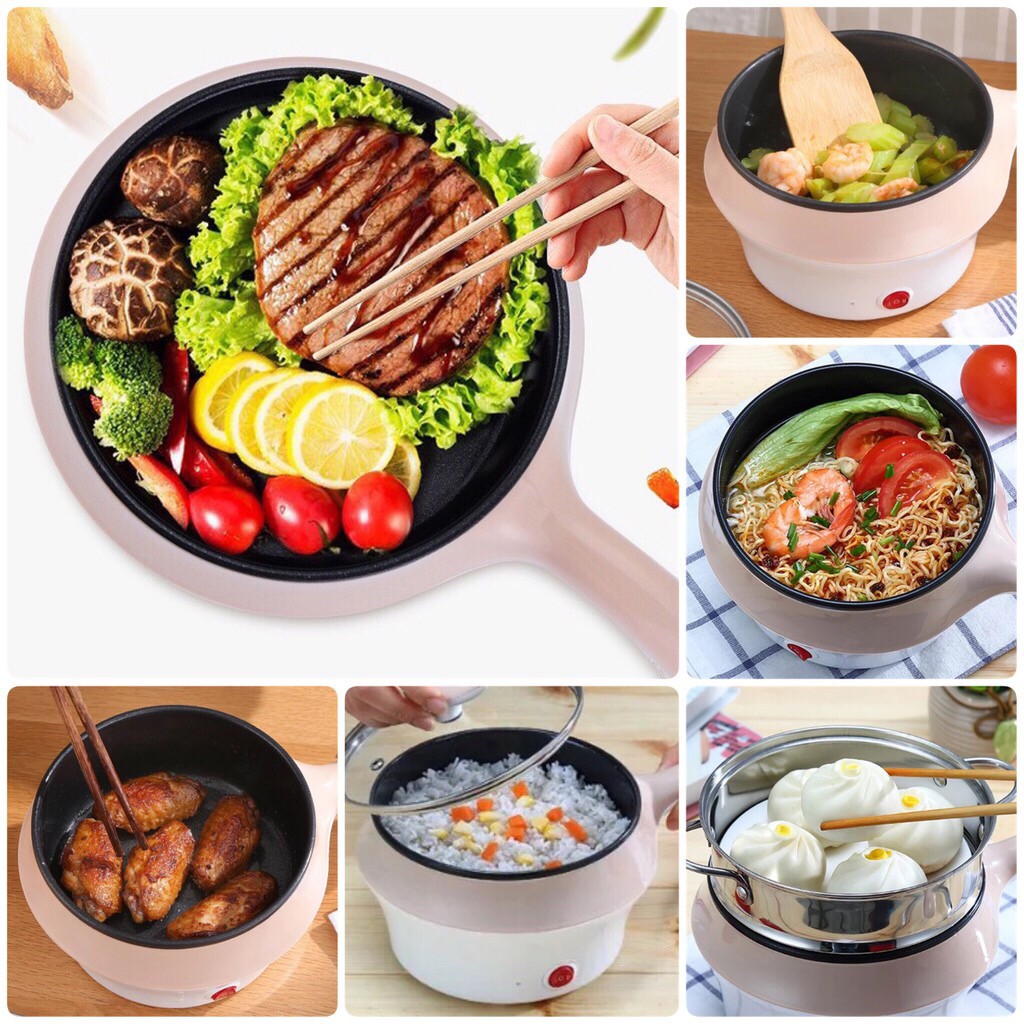 PERIUK PEMANAS/PELBAGAI GUNA/MENGGORENG/Electric Multi Cooker Frying