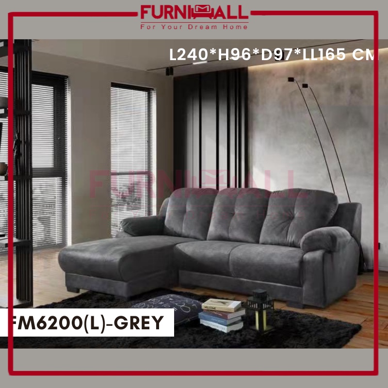 Furnimall L Shape Sofa L Shape Murah Sofa Ruang Tamu Living Room