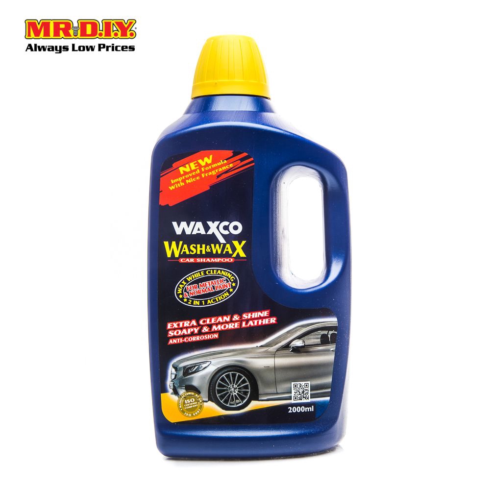 WAXCO Wash & Wax Car Shampoo 2000ml Shopee Malaysia