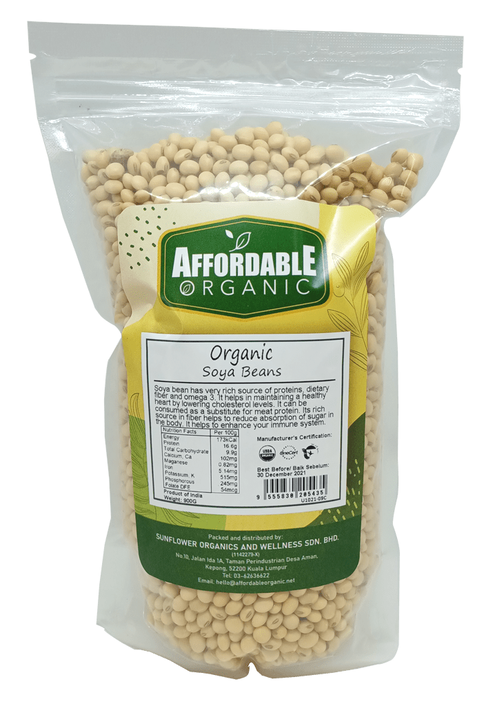 AFFORDABLE ORGANIC Organic Soya Beans 900G Shopee Malaysia