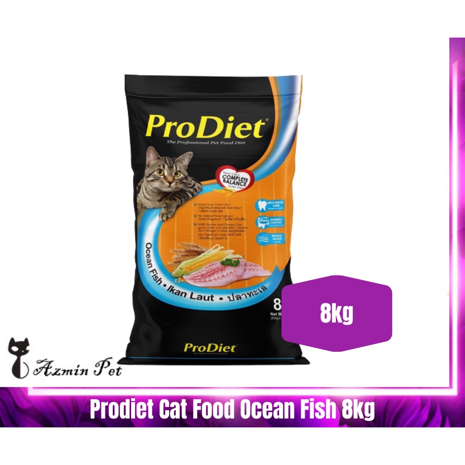 Prodiet Cat Food Ocean Fish 8KG Shopee Malaysia