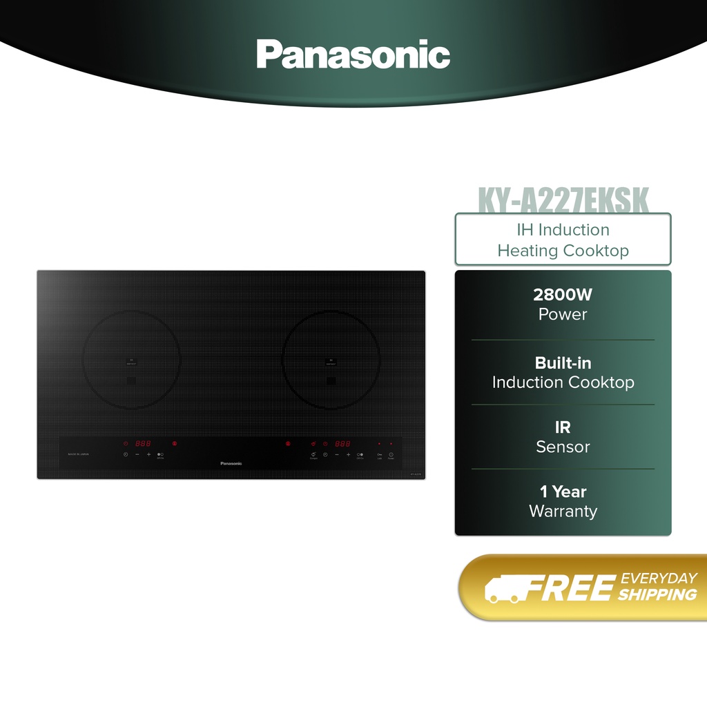 Panasonic 5600W 74CM Builtin Induction Cooktop/ Electric Stove With IH