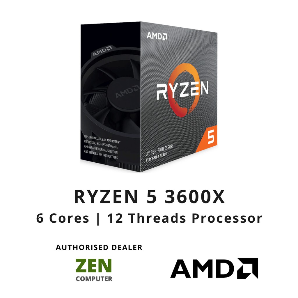 Amd Ryzen 5 3600X Processor Is The Amd Ryzen 5 3600x
