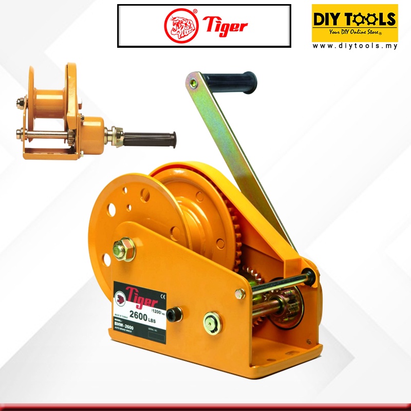 [TIGER LIFTING] Brake Hand Winch BHW Series (Without Wire Rope