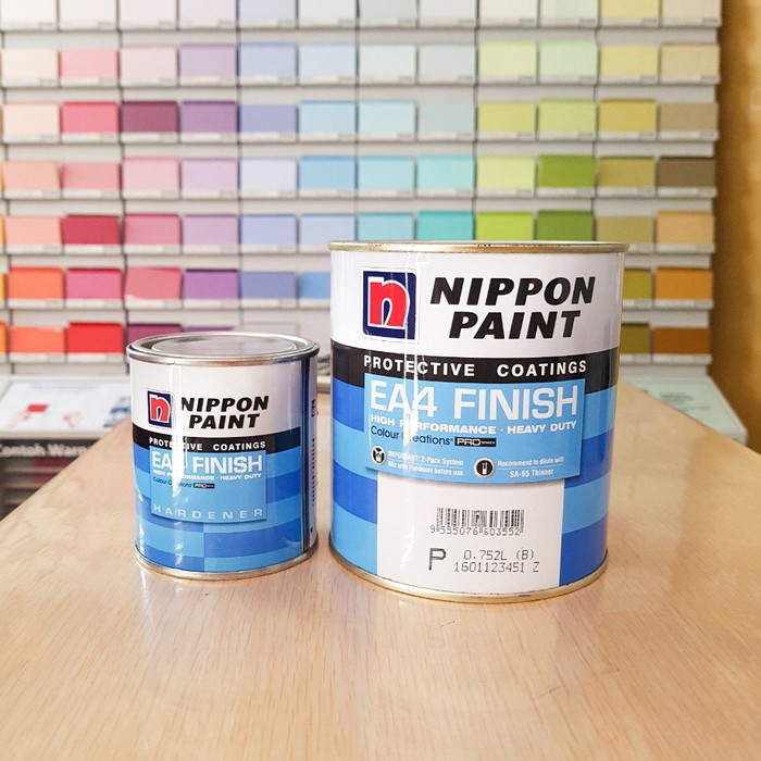 Nippon Paint Floor Paint Protective Coating EA4 Finish 1 Liter Epoxy