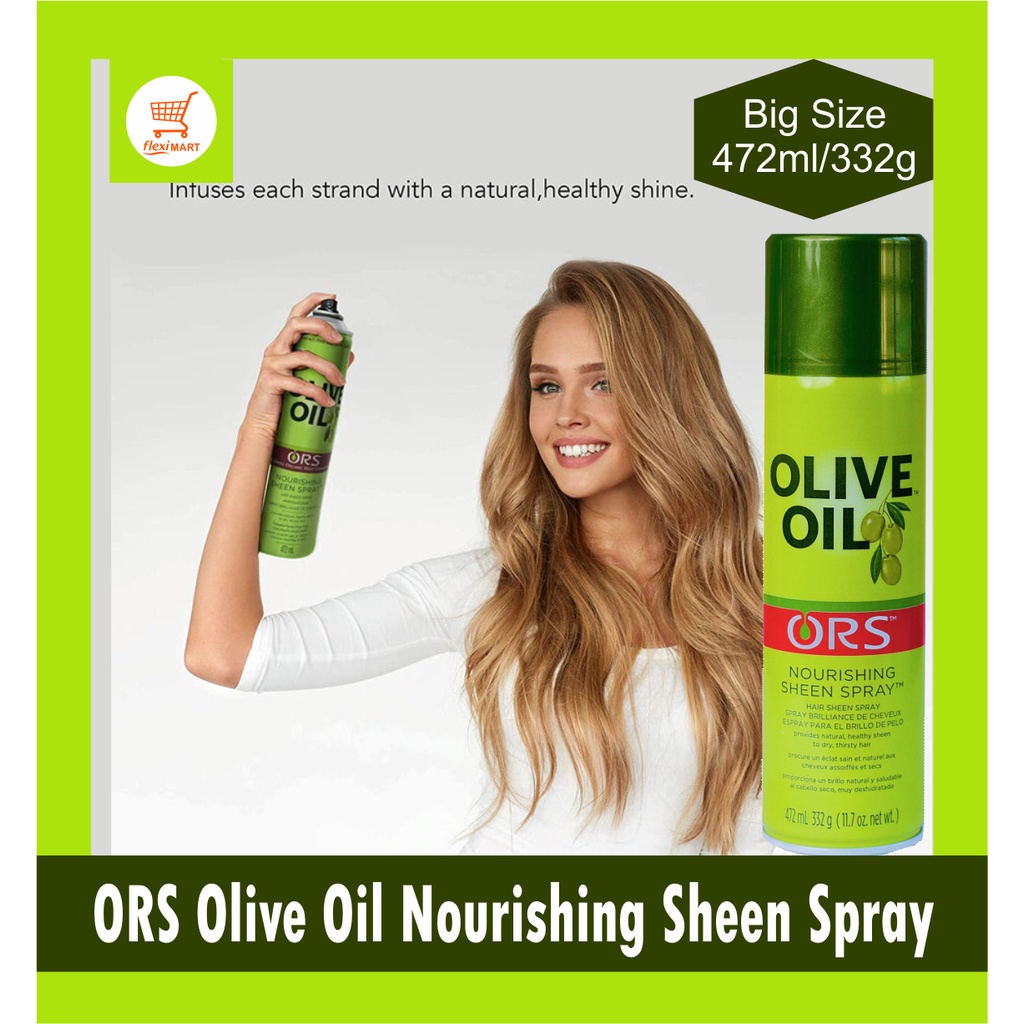 ORS Olive Oil Nourishing Sheen Spray 472ml Shopee Malaysia