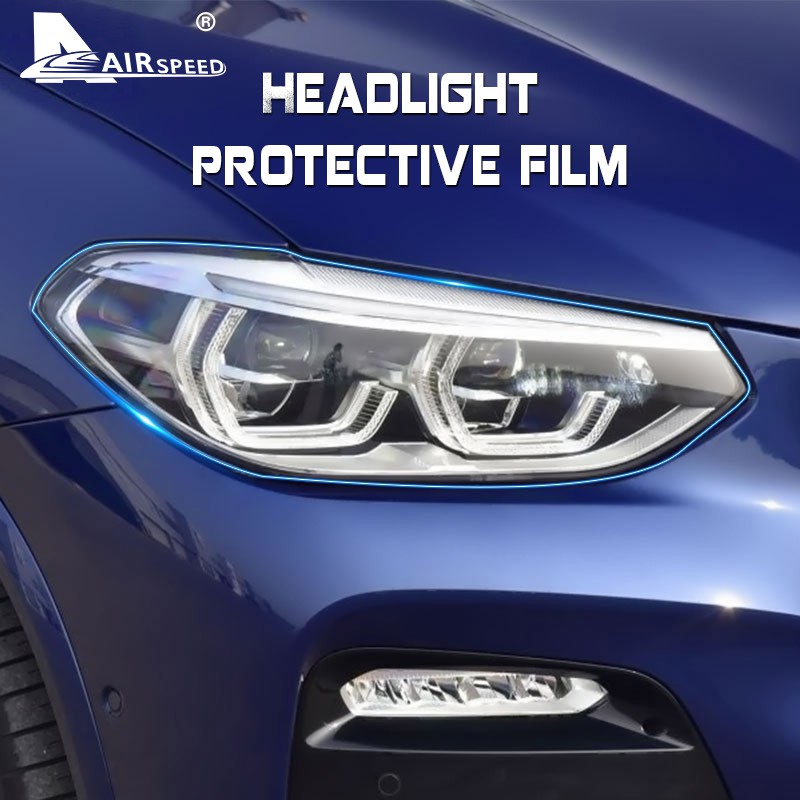 TPU Headlight Headlamp Protective Film for BMW F07 F10 F15 F16 F25 F26