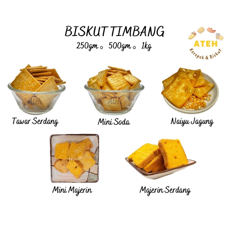 [READY STOCK] Biscuit Jagung Naiyu Biskut Jagung BISKUT MINI SODA Biskut Soda Biskut