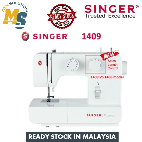 SINGER 1409 PROMISE Electric Sewing Machine (FREE EXTENSION BOARD) Shopee Malaysia