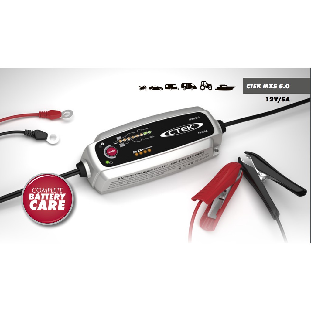 CTEK MXS 5.0 SMART BATTERY CHARGER Shopee Malaysia