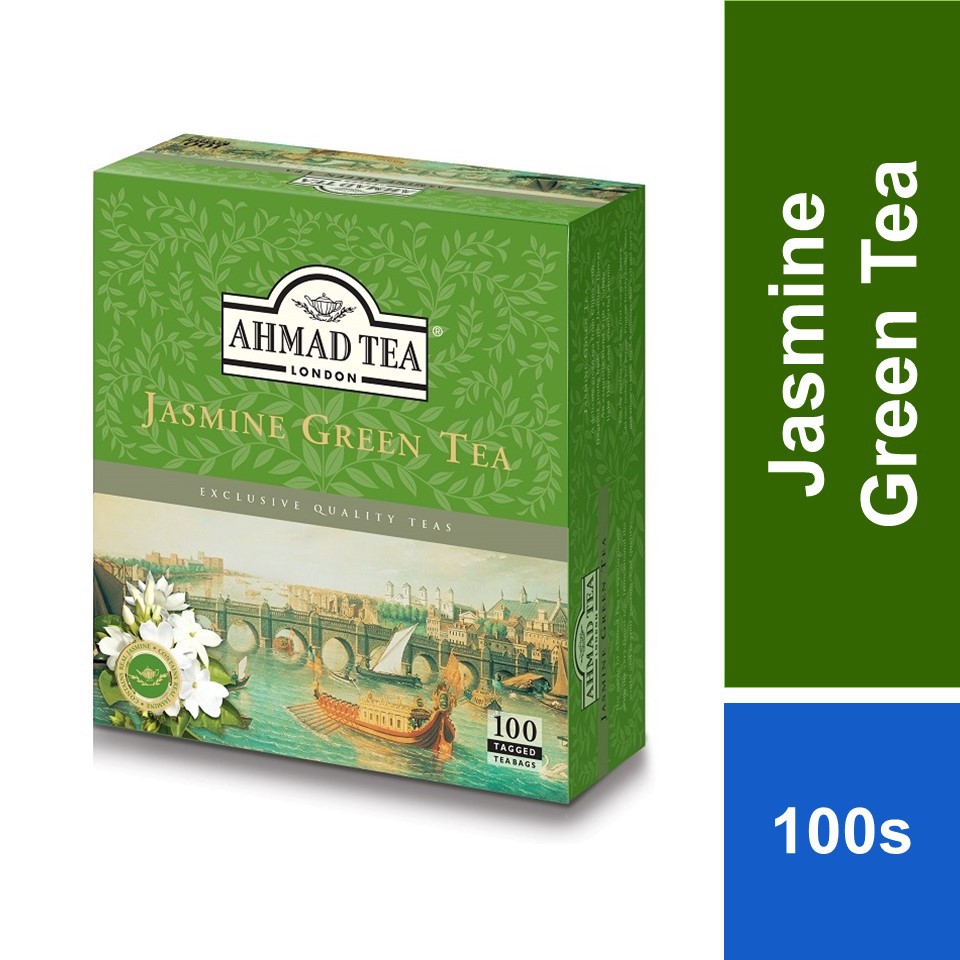 Ahmad Tea Jasmine Green Tea 100tb Shopee Malaysia