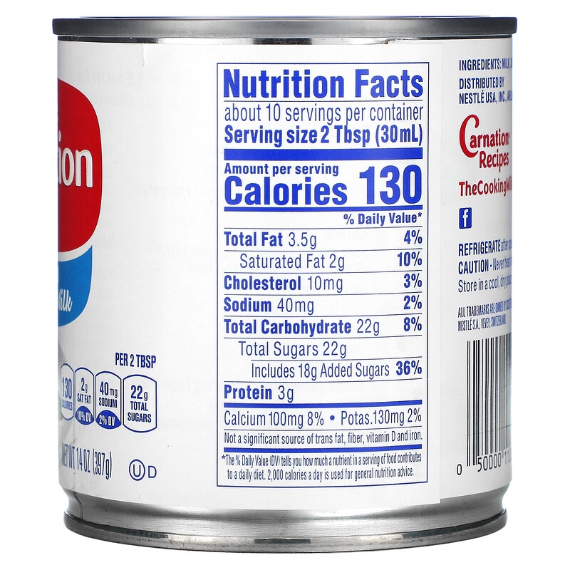 Nestle Condensed Milk Nutrition Facts Besto Blog