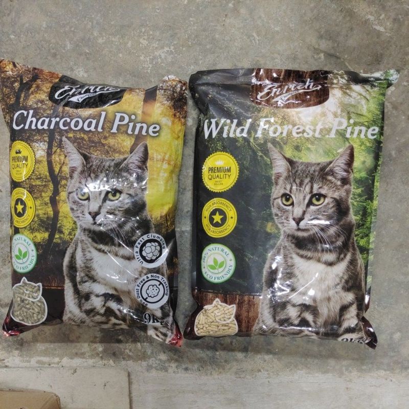 ENRICH Champion Cat Litter 9kg Shopee Malaysia