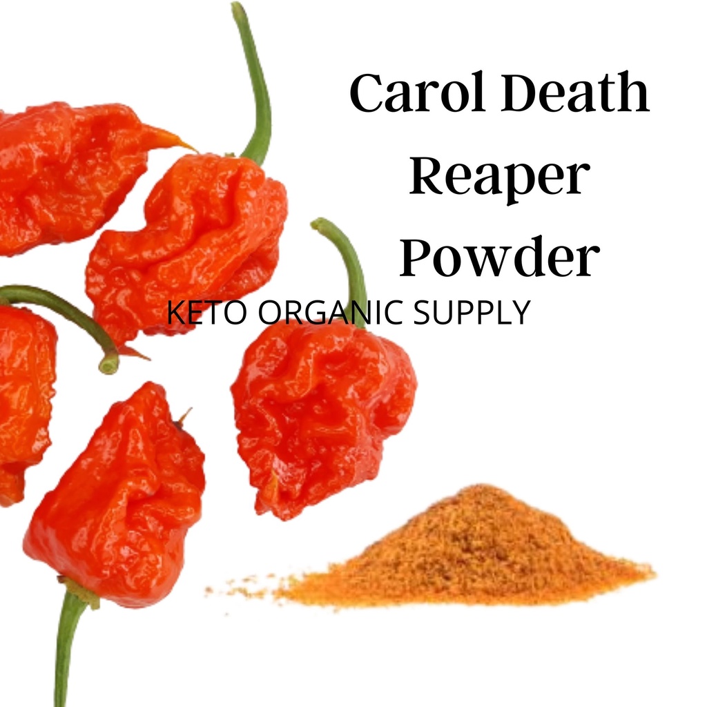 USA Death Reaper Chili Powder 100g Super Spicy Scorpion Pepper Powder Carolina Reaper Chili