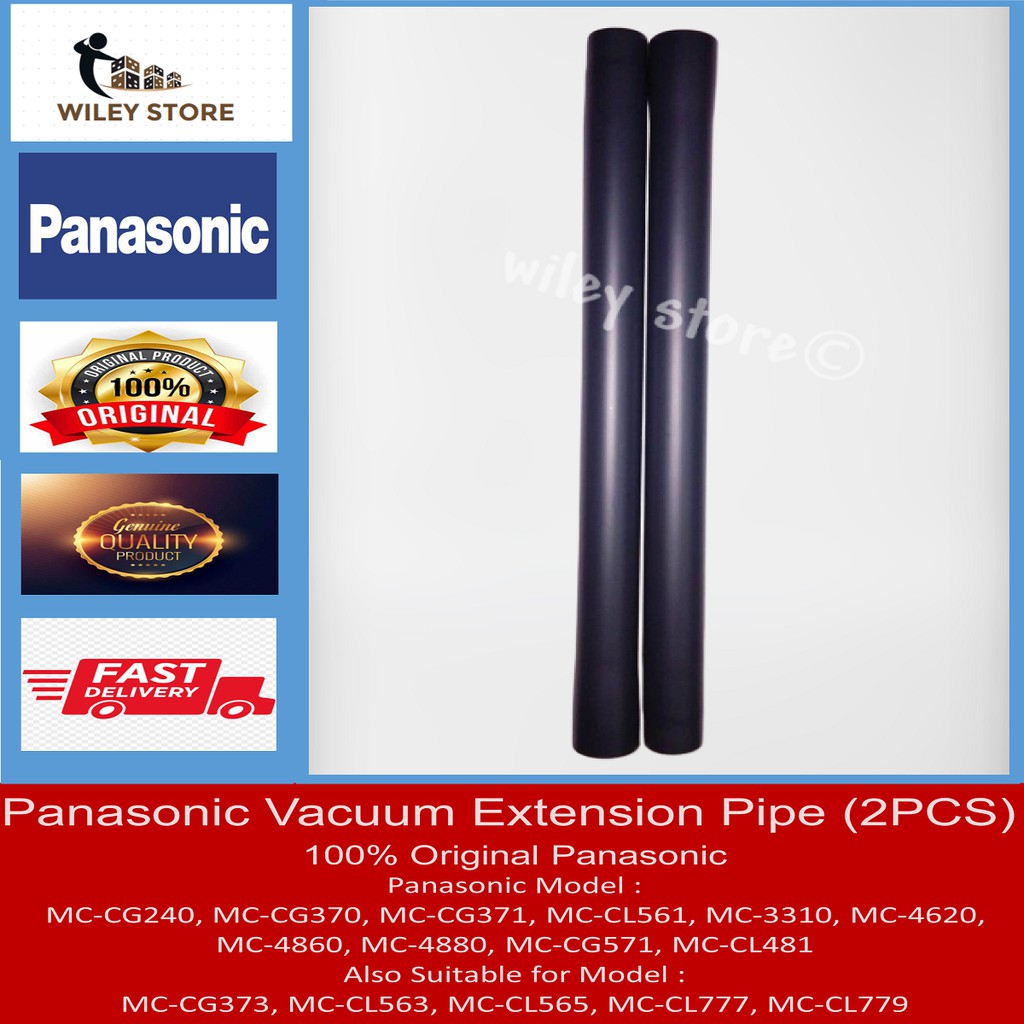 Panasonic Vacuum Cleaner Extension Pipe 2pcs (ORIGINAL) Vacuum Tube
