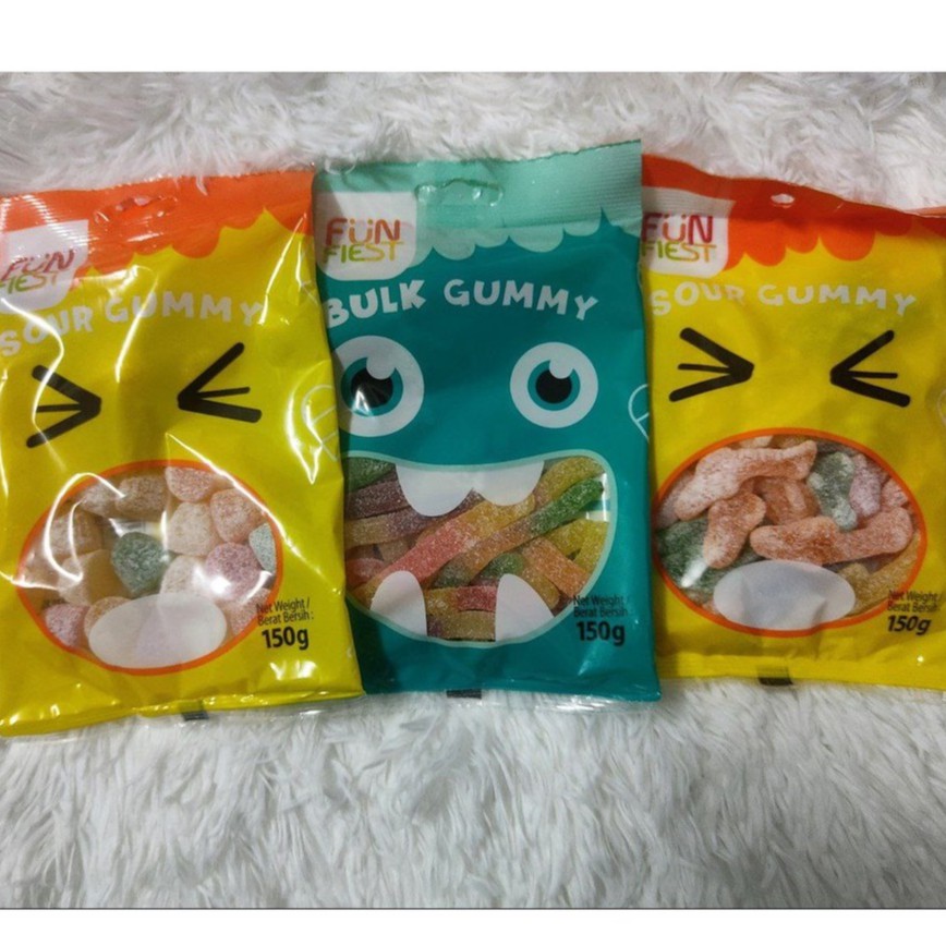Gummy Sweet Sour Halal Candy Shopee Malaysia