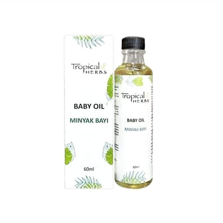 Amway Tropical Herbs Baby Oil (60ml) Shopee Malaysia