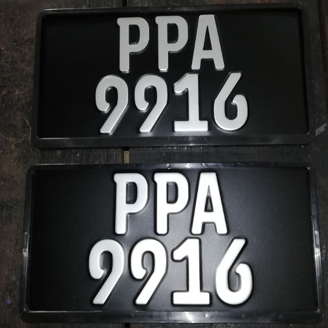 Nombor plat kereta(🔥MURAH🔥) ALUMINIUM PRESS (EUROPE STYLE