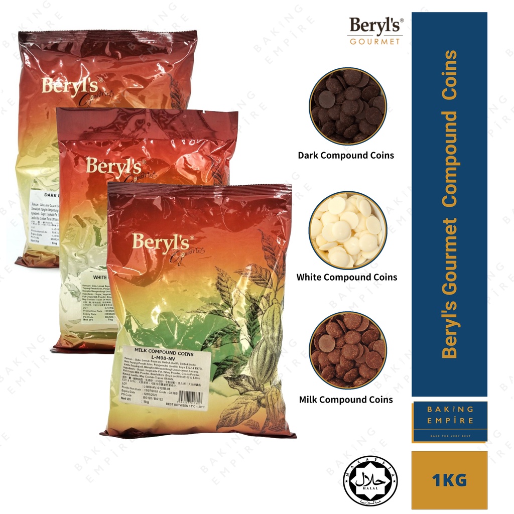 Beryls Chocolate Compound Coins 1Kg | Shopee Malaysia