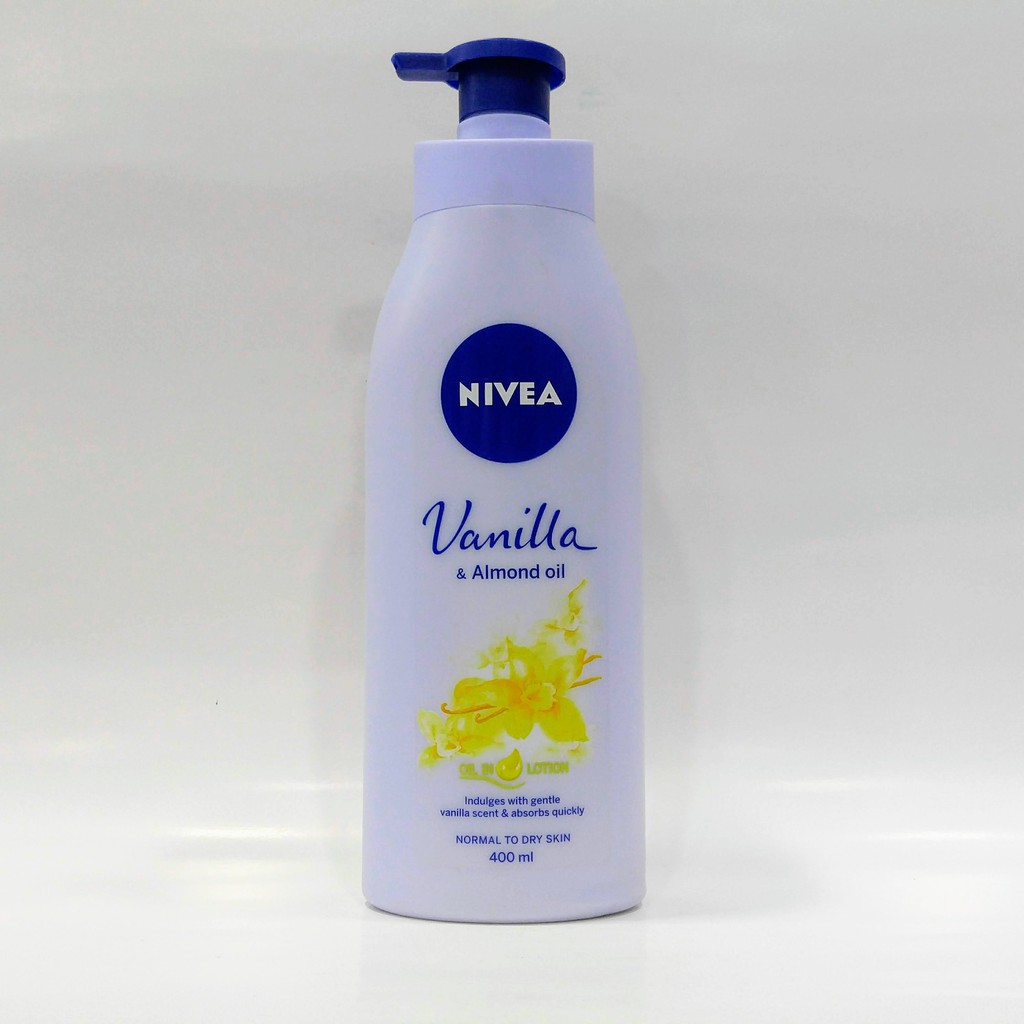 Nivea Vanilla & Almond Oil Lotion 400ml Shopee Malaysia