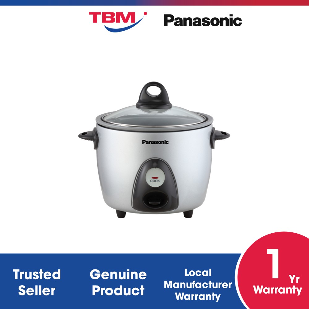 Panasonic Conventional Rice Cooker (0.6L) SRG06FGLSK Shopee Malaysia