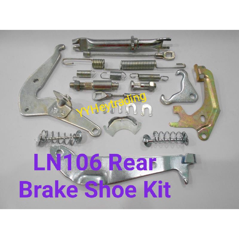 Toyota Hilux LN106 LN166 Rear Brake Shoe Kit (belakang) Shopee Malaysia