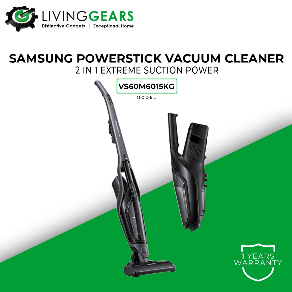 Samsung Vacuum Cleaner with Extreme Suction Power, 120W SAMVS60M6015KG