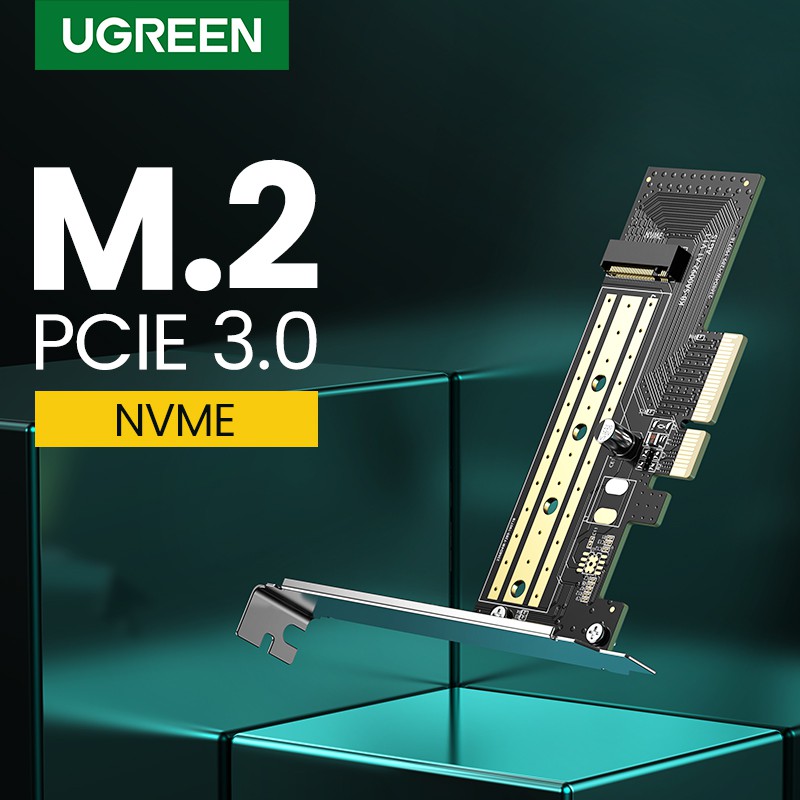 UGREEN PCIE to M2 Adapter NVMe M.2 PCI Express Adapter 32Gbps PCIE