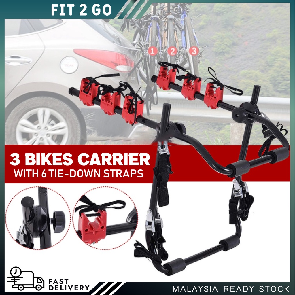 Bike Car Carrier Trailer Hitch Rack Rear Hanger Mount Bracket Stand