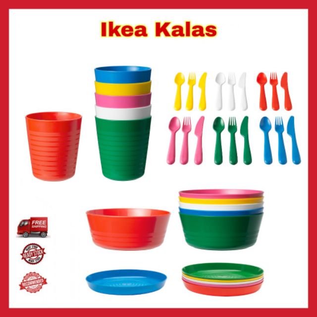 IKEA BOWL, CUTLERY, CUP, & PLATE KALAS MANGKUK, SUDU, CAWAN & PINGGAN
