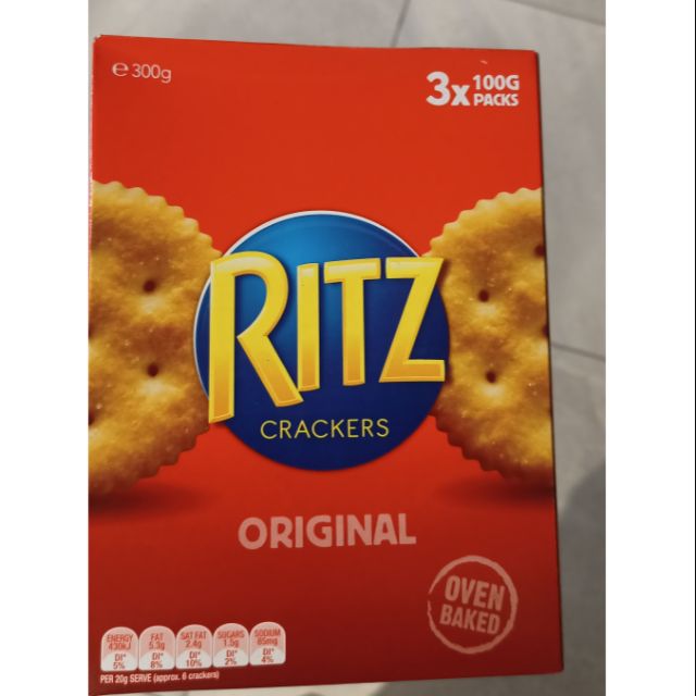 Ritz Original Crackers, Oven Baked 200g Shopee Malaysia