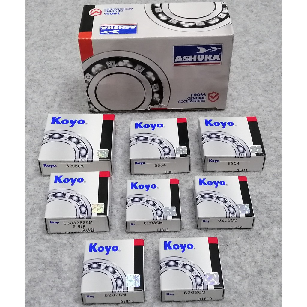 YAMAHA RXZ STANDARD ORI MOTOR BEARING (KOYO)/ MADE IN JAPAN Shopee