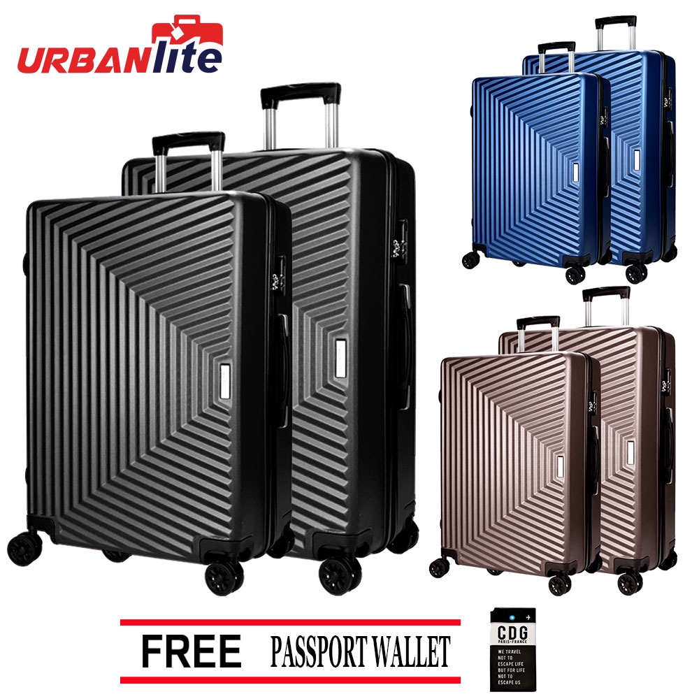 Urbanlite Trapez 20+28 Hard Case Spinner Wheels Luggage ULH 9913