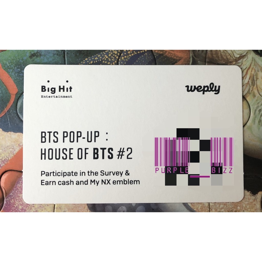 Bts World Tour Love Yourself Survey Qr Code Luv Kpop
