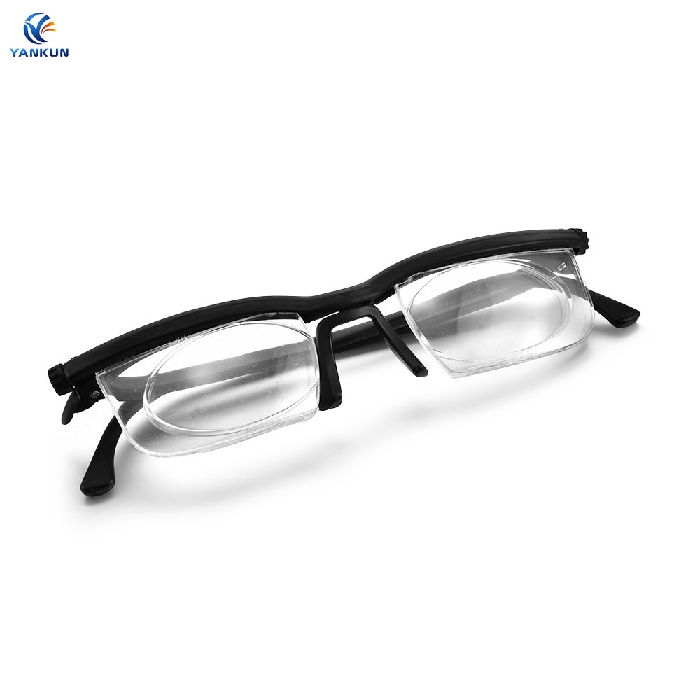 Lifestyle Reading Distance Vision Eyeglasses HD Dial Adjustable Glasses