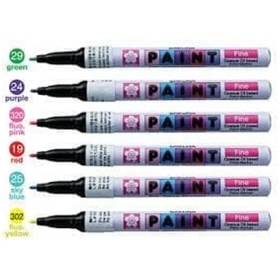 Sakura Paint Marker (Fine Point) Shopee Malaysia