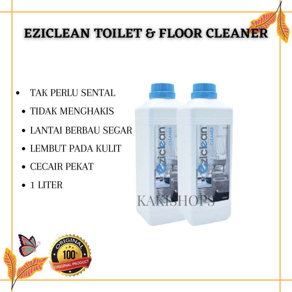 EZICLEAN TOILET & FLOOR CLEANER Shopee Malaysia