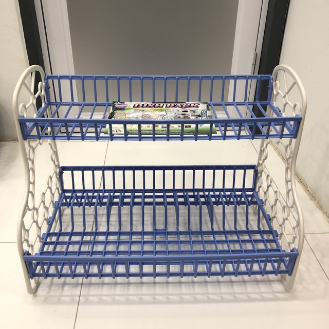 2 Tier Dish Rack / Rak Pinggan Shopee Malaysia