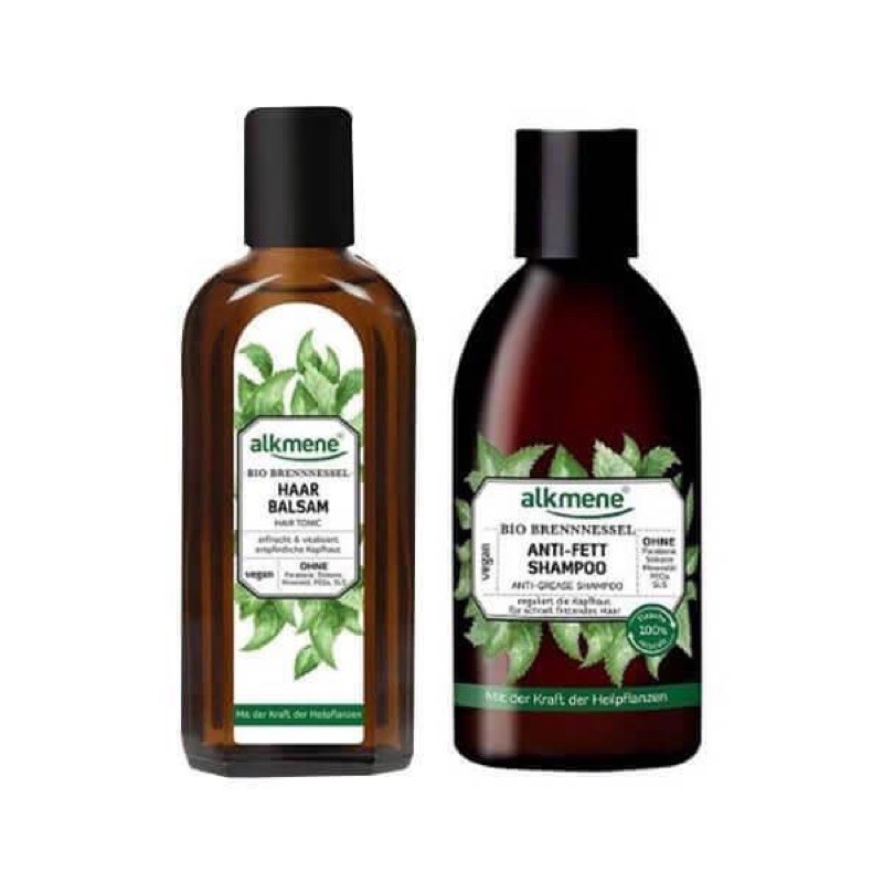 【现货】Germany ALKMENE Organic Stinging Nettle Hair Tonic Shampoo 落发救星 大荨麻