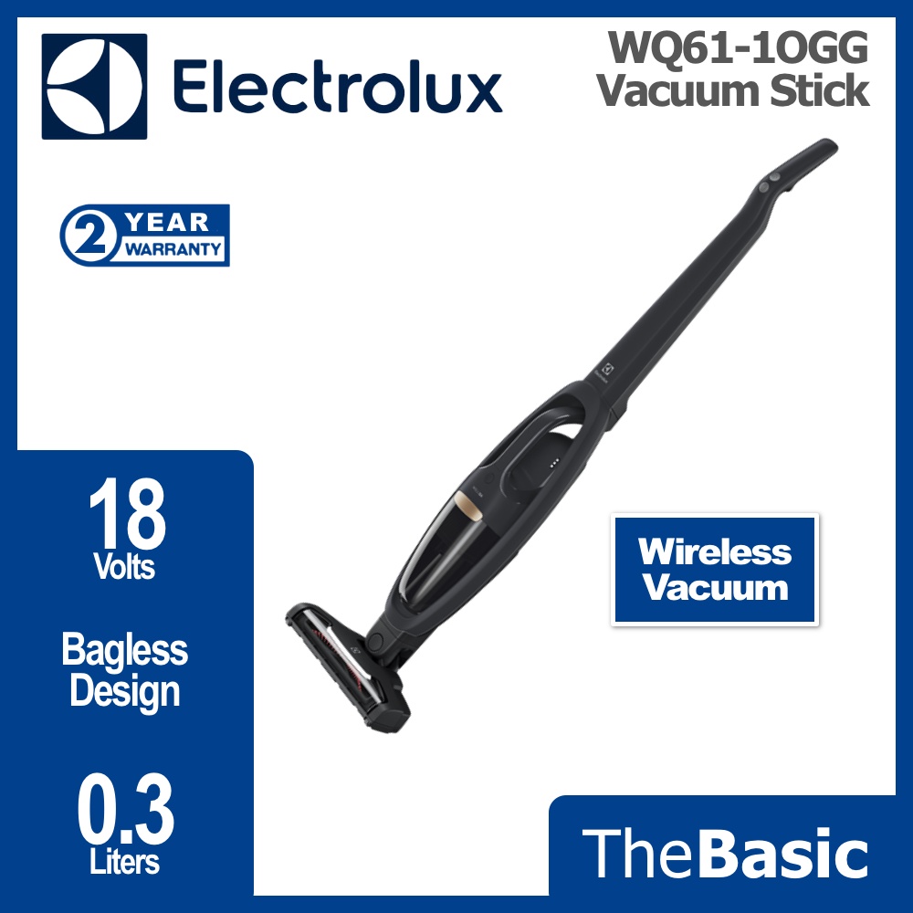 ELECTROLUX 18V Well Q6 Bagless Handstick Vacuum Cleaner Granite Grey